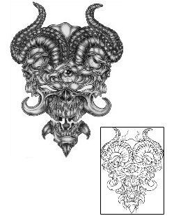 Monster Tattoo Horror tattoo | ATF-00047