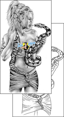 Pin Up Tattoo snake-tattoos-andrew-sussman-auf-00024