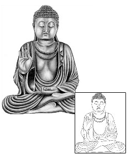 Buddha Tattoo Ethnic tattoo | AUF-00030