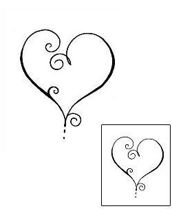 Heart Tattoo Tattoo Styles tattoo | AUF-00074