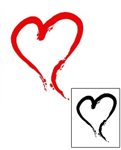 Heart Tattoo Tattoo Styles tattoo | AUF-00077