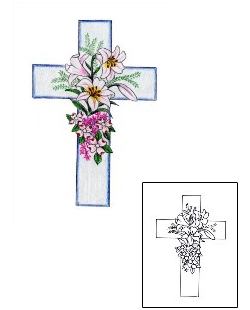 Cross Tattoo Religious & Spiritual tattoo | AUF-00085
