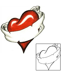 Heart Tattoo Miscellaneous tattoo | AVF-00014