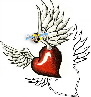 Heart Tattoo for-women-wings-tattoos-tony-venditto-avf-00015