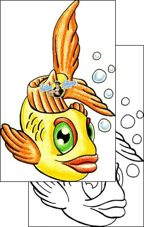 Fish Tattoo marine-life-fish-tattoos-tony-venditto-avf-00024