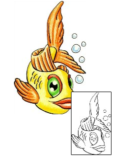Fish Tattoo Marine Life tattoo | AVF-00024