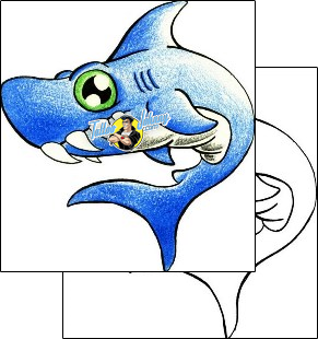 Fish Tattoo marine-life-fish-tattoos-tony-venditto-avf-00026