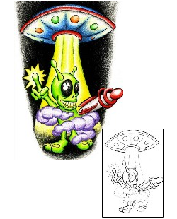 Alien Tattoo Tattoo Styles tattoo | AVF-00034