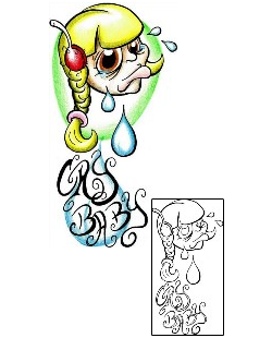 Cartoon Tattoo AVF-00050