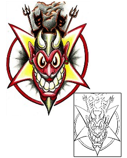 Picture of Horror tattoo | AVF-00052
