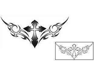 Christian Tattoo Specific Body Parts tattoo | AXF-00005