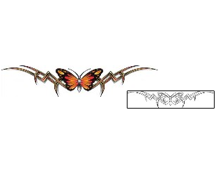 Lower Back Tattoo Specific Body Parts tattoo | AXF-00061