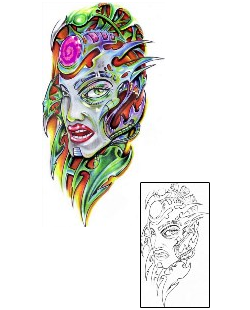 Biomechanical Tattoo Tattoo Styles tattoo | AXF-00111