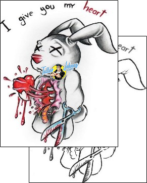 Heart Tattoo rabbit-tattoos-diaconu-alexandru-axf-00137