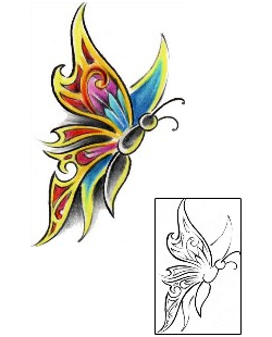 Butterfly Tattoo For Women tattoo | AXF-00160