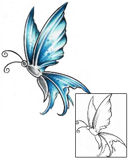 Butterfly Tattoo For Women tattoo | AXF-00164
