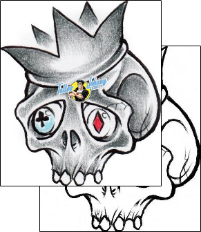 Skull Tattoo horror-skull-tattoos-diaconu-alexandru-axf-00175