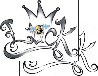 Crown Tattoo axf-00177