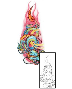 Monster Tattoo Mythology tattoo | AXF-00193