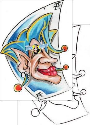 Joker - Jester Tattoo joker-tattoos-diaconu-alexandru-axf-00198