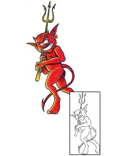 Devil - Demon Tattoo Horror tattoo | AXF-00231