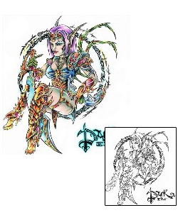 Elf Tattoo Mythology tattoo | AXF-00233