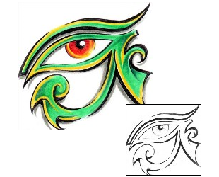 Eye Tattoo Miscellaneous tattoo | AXF-00260