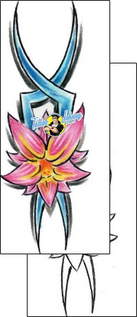 Flower Tattoo plant-life-flowers-tattoos-diaconu-alexandru-axf-00301