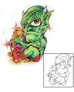 Monster Tattoo Ronni Fairy Tattoo