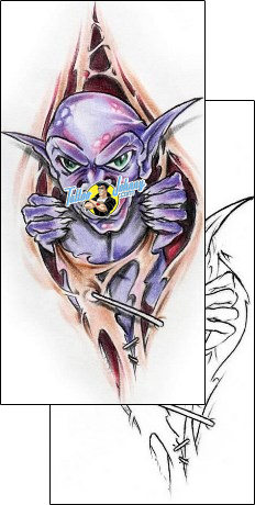 Devil - Demon Tattoo horror-tattoos-diaconu-alexandru-axf-00315