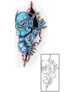 Elf Tattoo Norman Demon Tattoo