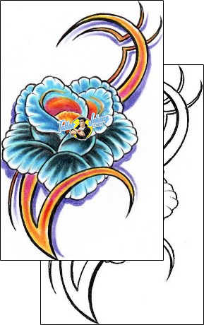 Flower Tattoo plant-life-flowers-tattoos-diaconu-alexandru-axf-00327