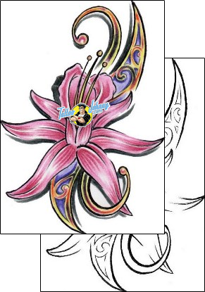 Flower Tattoo plant-life-flowers-tattoos-diaconu-alexandru-axf-00333