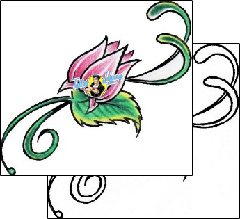 Flower Tattoo plant-life-flowers-tattoos-diaconu-alexandru-axf-00339
