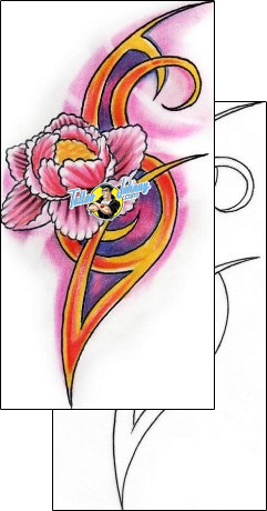 Flower Tattoo plant-life-flowers-tattoos-diaconu-alexandru-axf-00342