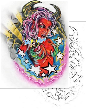 Pin Up Tattoo fantasy-tattoos-diaconu-alexandru-axf-00360