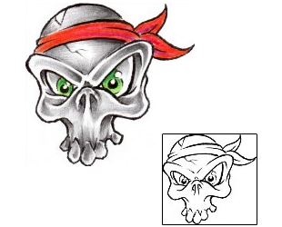 Pirate Tattoo Miscellaneous tattoo | AXF-00486