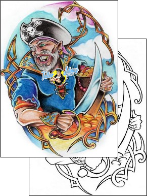 Pirate Tattoo axf-00488