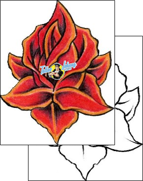Flower Tattoo plant-life-flowers-tattoos-diaconu-alexandru-axf-00506