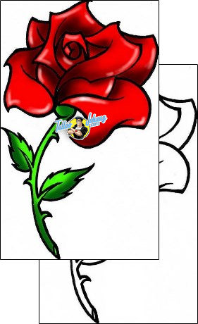 Flower Tattoo plant-life-flowers-tattoos-diaconu-alexandru-axf-00515