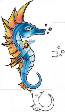 Sea Creature Tattoo axf-00532