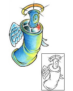 Wings Tattoo Religious & Spiritual tattoo | AXF-00564