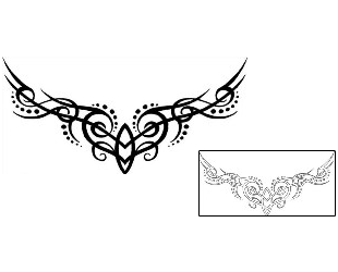 Lower Back Tattoo Specific Body Parts tattoo | AXF-00593