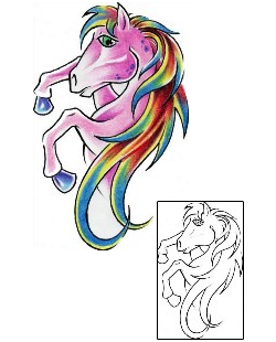 Horse Tattoo Animal tattoo | AXF-00641