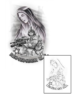 Patronage Tattoo Religious & Spiritual tattoo | AXF-00890