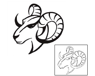 Aries Tattoo Zodiac tattoo | AXF-00903