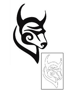 Bull Tattoo Tattoo Styles tattoo | AXF-00910