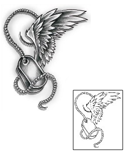 Dog Tags Tattoo Religious & Spiritual tattoo | AXF-00938