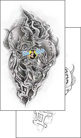 Horror Tattoo horror-tattoos-diaconu-alexandru-axf-01050
