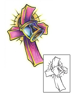 Lock & Key Tattoo Religious & Spiritual tattoo | AXF-01062